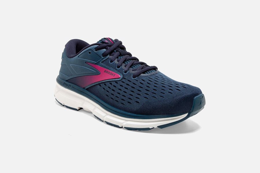 Brooks Dyad 11 Road Löparskor Dam - Marinblå/Rosa - 2069-RBIHY